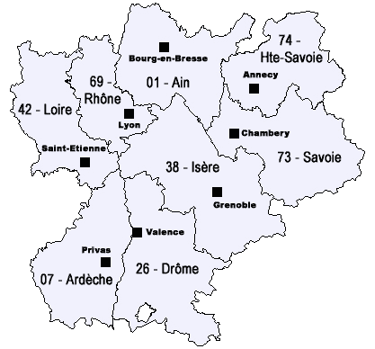 chambery region rhone alpes