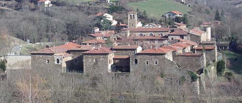 La Chartreuse de Sainte-Croix-en-Jarez (Loire) - Vue gnrale